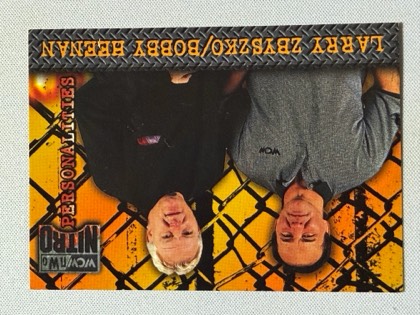 Larry Zbyszko / Bobby Heenan, graded 8.5