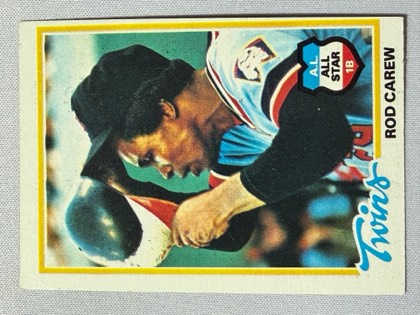 Rod Carew, graded 7.5