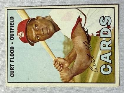 Curt Flood, graded 6.0