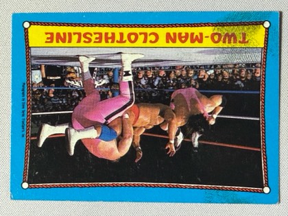 Two-Man Clothesline, graded 6.5