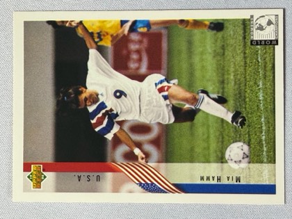 Mia Hamm, graded 9.0