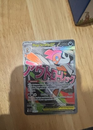 Mega Scrafty ex graded 9