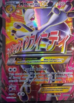 M Mewtwo EX (160 Full Art) graded 9