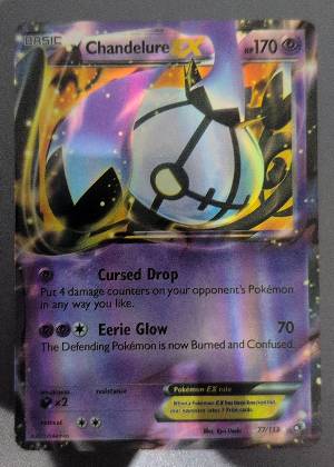 Chandelure EX, graded 7.0