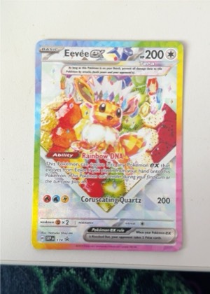 Eevee ex - 174, graded 9.0