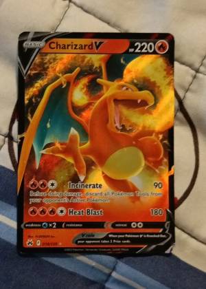 Charizard V, graded 9.0