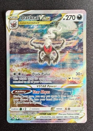 Darkrai VSTAR, graded 9.0
