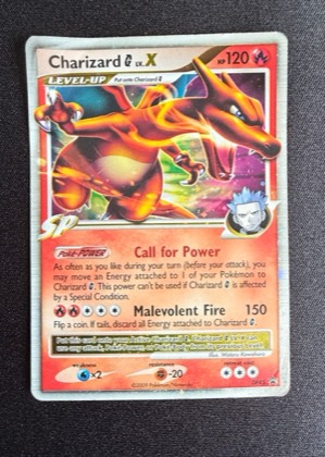 Charizard G LV.X - DP45, graded 8.5