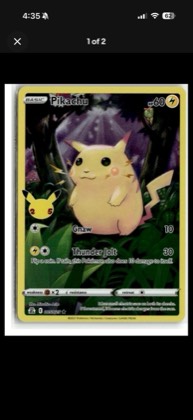 Pikachu, graded 9.5