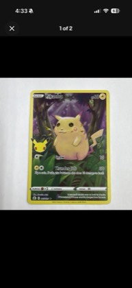 Pikachu, graded 9.5
