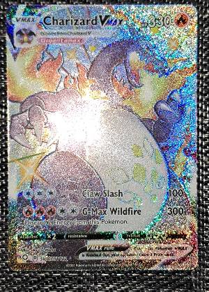 Charizard VMAX, graded 9.0