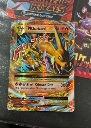 Mega Charizard X ex, graded 9.0