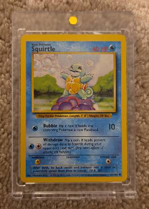 Squirtle graded 9