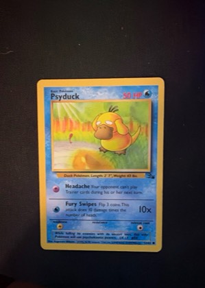 Psyduck, graded 7.5