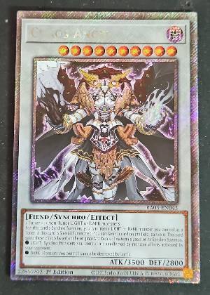 Chaos Angel (Secret Rare), graded 9.5