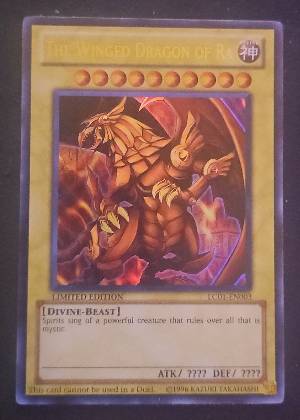 The Winged Dragon of Ra, graded 8.0