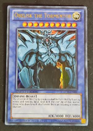 Obelisk the Tormentor, graded 9.5