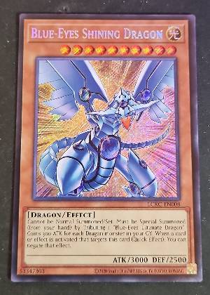 Blue-Eyes Shining Dragon, graded 9.5