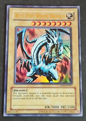 Blue-Eyes White Dragon, graded 9.5