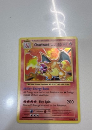 Charizard, graded 8.0