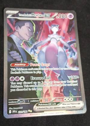 Team Rocket's Mewtwo ex, graded 9.0