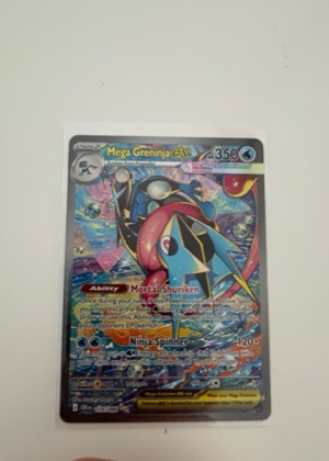 Mega Greninja ex, graded 9.0