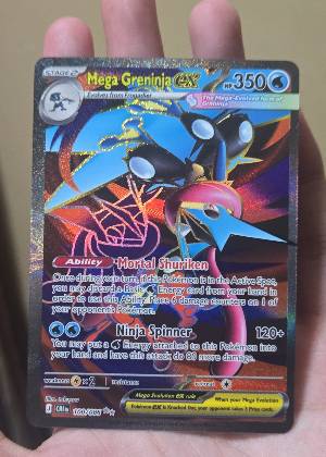Mega Greninja ex, graded 9.0