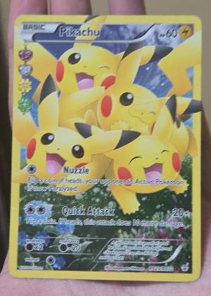 Pikachu (Full Art), graded 7.0