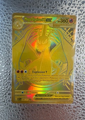 Mega Charizard Y ex, graded 8.5