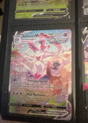 Sylveon VMAX (Alternate Art Secret), graded 7.5