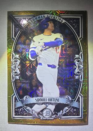2026 Bowman Sterling Chrome Refractor Shohei Ohtani, graded 9.0