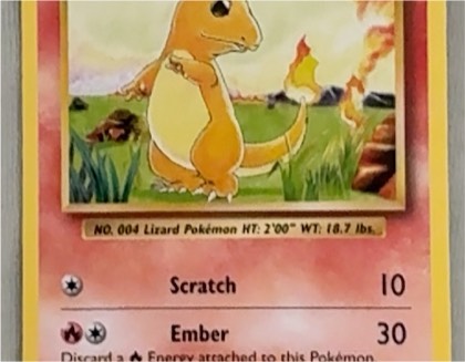 Charmander graded 8.5
