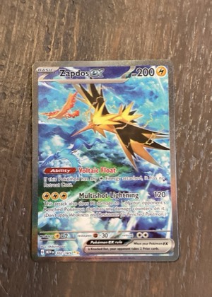 Zapdos ex, graded 9.0