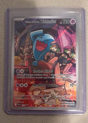 Team Rocket's Wobbuffet, graded 9.0