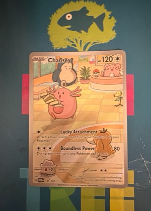Chansey - 187/167 graded 8.5