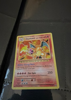 Charizard graded 6 & below
