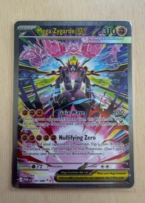 Mega Zygarde ex, graded 9.0