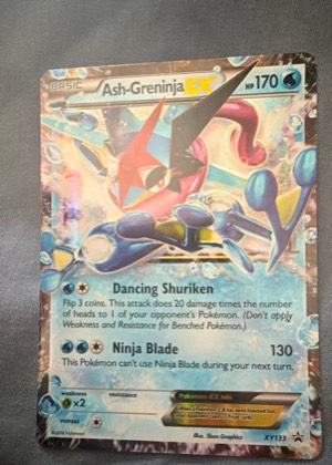 Ash-Greninja EX, graded 6.5