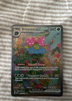 Venusaur ex - 198/165 graded 8