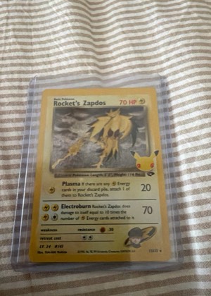 Rocket's Zapdos, graded 8.5