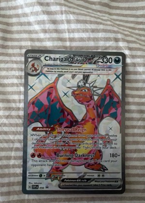 Charizard ex, graded 9.0