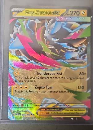 Mega Zeraora ex, graded 9.5