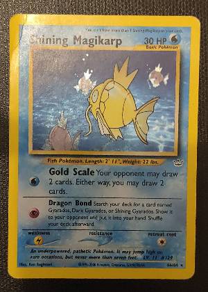 Shining Magikarp graded 6 & below