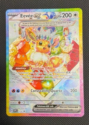 Eevee ex, graded 9.0