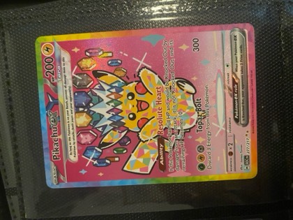 Pikachu ex, graded 9.5