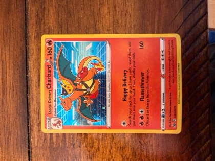 Special Delivery Charizard, graded 9.0