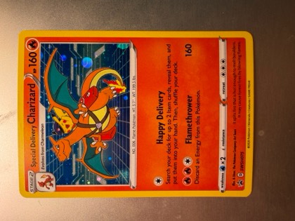 Special Delivery Charizard, graded 9.0
