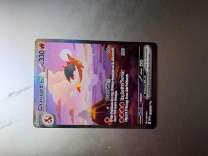 Charizard ex, graded 9.0