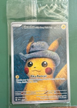 Pikachu with Grey Felt Hat, graded 9.0