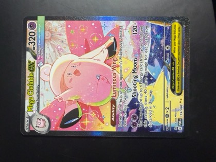 Mega Clefable ex - 119/088 graded 9.5